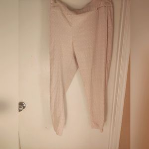 Cream slacks size 20W